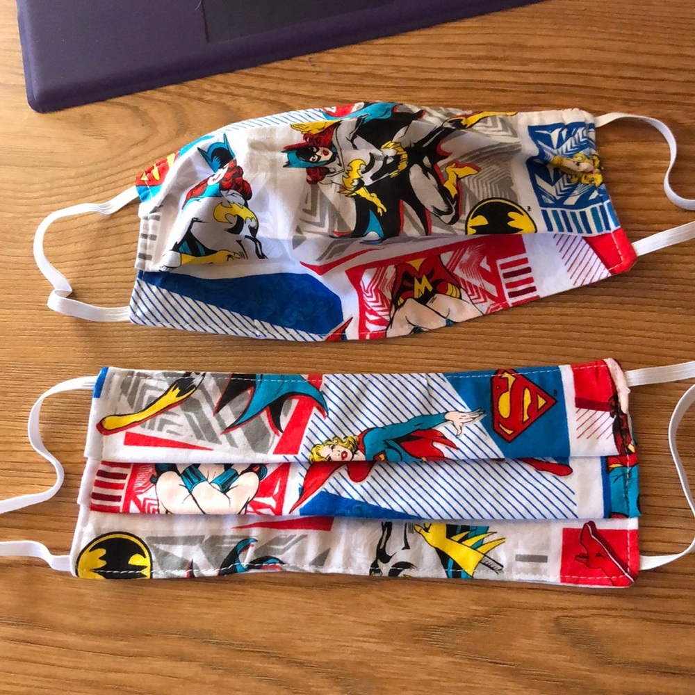 Batgirl- superwoman- Wonder Woman MASKS